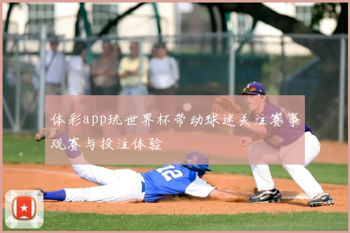 体彩app玩世界杯带动球迷关注赛事观赛与投注体验