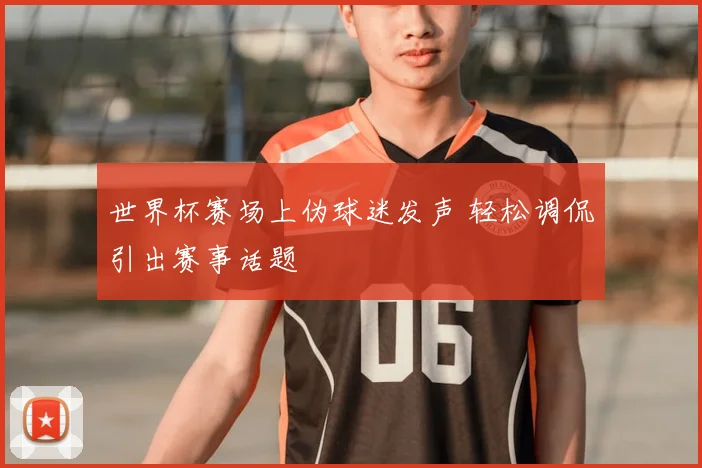 世界杯赛场上伪球迷发声 轻松调侃引出赛事话题