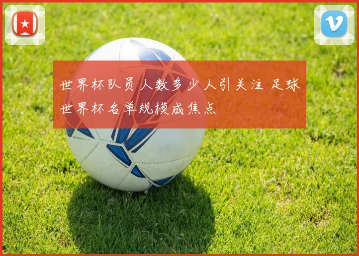 世界杯队员人数多少人引关注 足球世界杯名单规模成焦点